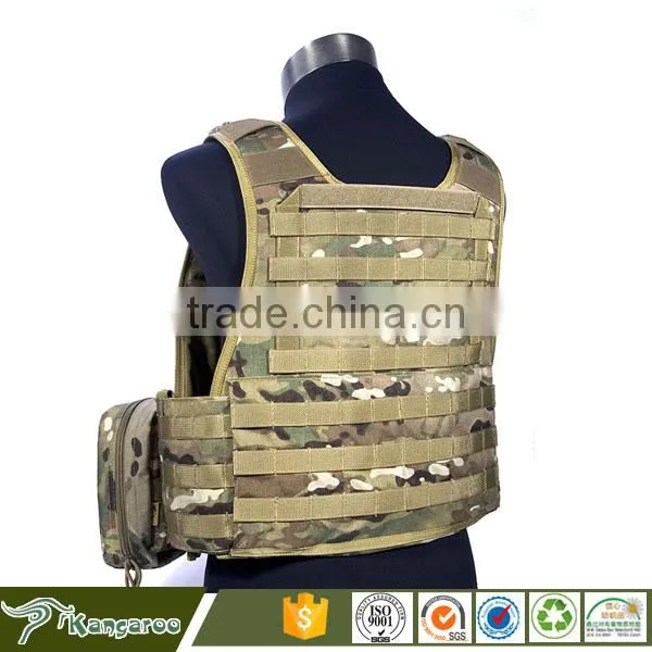 Wholesale Men Army Camo Military Bulletproof Combat Vest photo-5