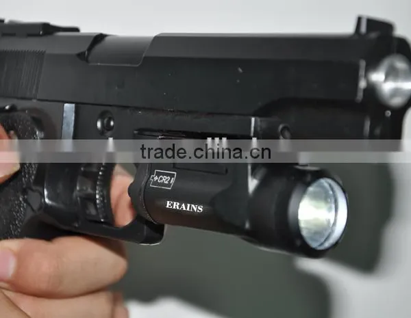 Erains TAC Optics Tactical Compact 225 Lumens Pistol Weapon LED Flashlight /light photo-4