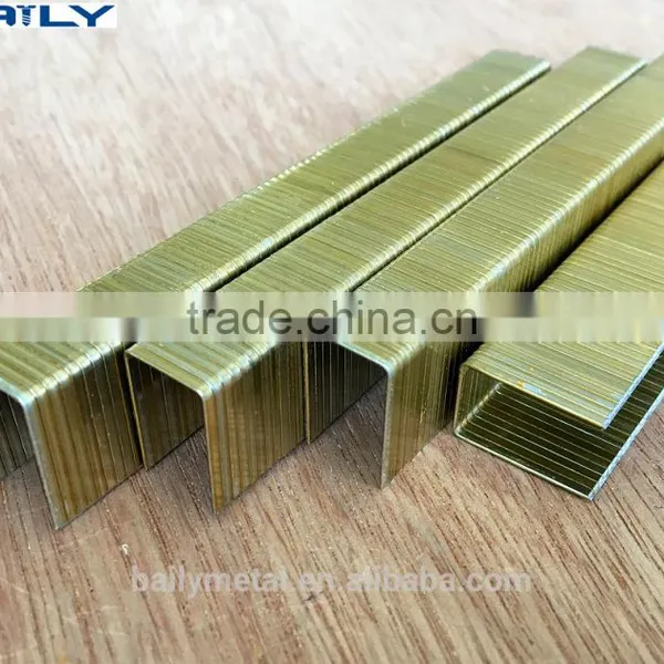 Cheap Price Supply Crown: 9.00mm 22GA 71 Series Staples, 71/16, 71/14, 71/12, 71/10, 71/08, 71/06 Staples photo-5