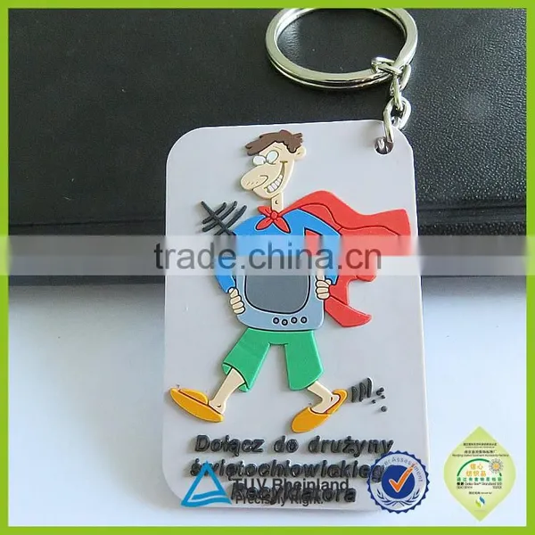 2016 Custom Cartoon Glow in the Dark Keychain photo-5