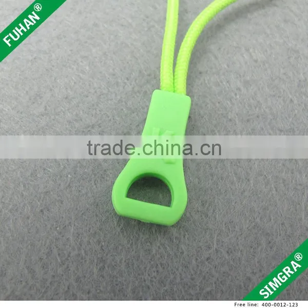 Wholesale Custom Design Decorative Personalized PVC Plastic Zipper Pull photo-6