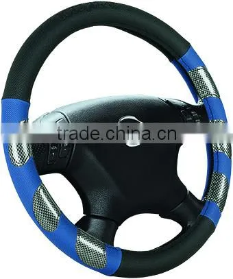 High Quality Comfortable PU Car Steering Wheel Cover photo-3