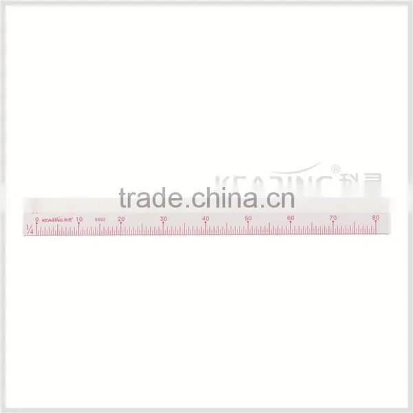 China Kearing Flexible Plastic Sandwich Line Scale Ruler For Design photo-4