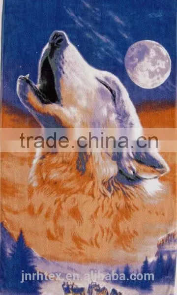 Cotton Velour Multifunction Sublimation Print Beach Towel With Private Label Logo photo-2