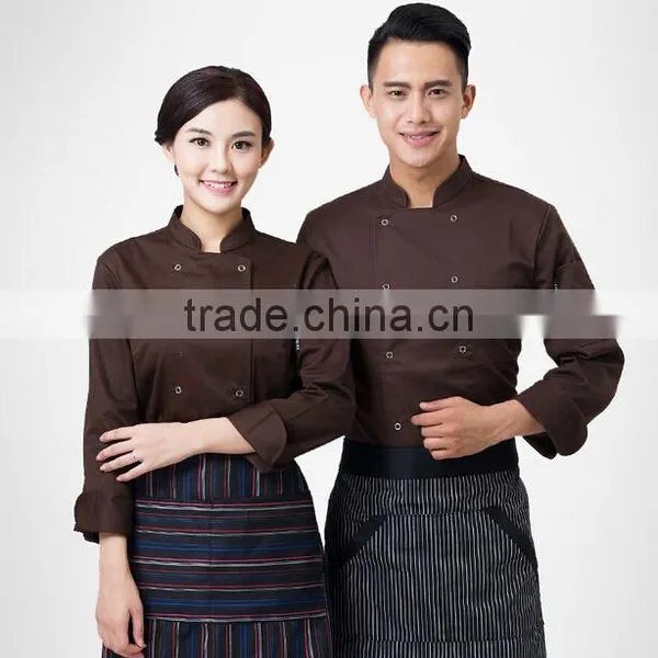 Custom Nice Design Restaurant Kits, Restaurant Wholesale Uniforms for Waiter and Waitress photo-2