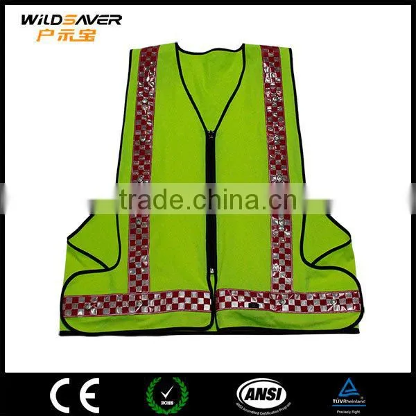 LED Clothing Sports Jersey Police Work Security Uniform photo-2