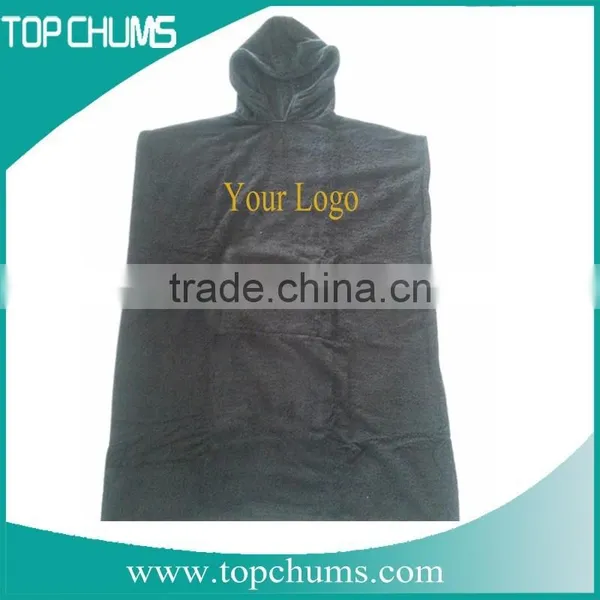 Front Pocket 100% Cotton Surfboard Boogie, Terry Hooded Chang Towel With Hand Holder photo-2