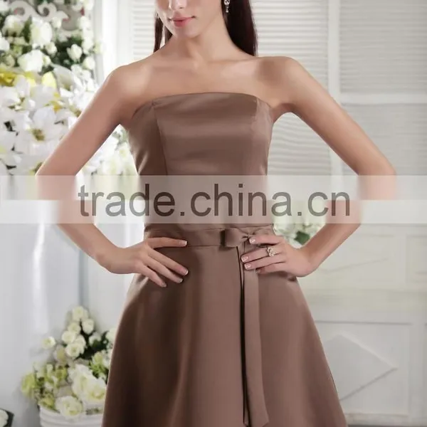 2017 New Fashion Strapless Party Dresses Party Gown Ball Dress ED99 photo-2