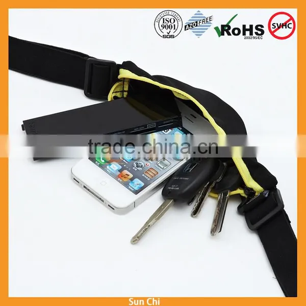 Lycra Sport Running Belt Reflective Running Waist Bag Money Belt photo-5