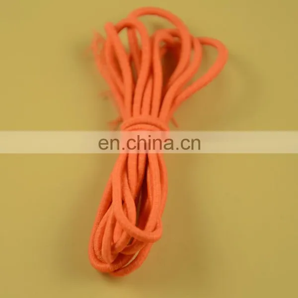 Stock Colored 4mm Round Elastic Cord for Garment photo-3