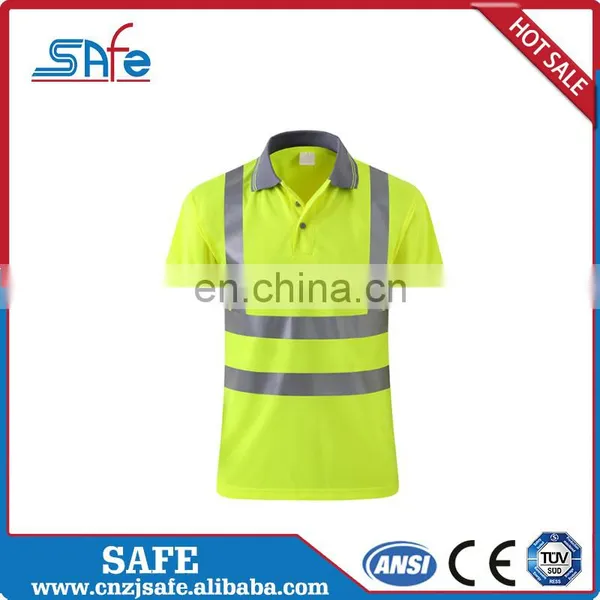 Best Selling Safety Polo Shirts High Visibility photo-2