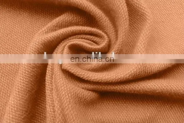Winfar Textile T/R80/20 Plain Dyed French Terry Fabric Composition photo-2