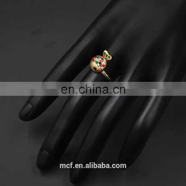 MCR-0034 Fashion Latest Gold Finger Ring Designs ,wedding Engagement Ring photo-2