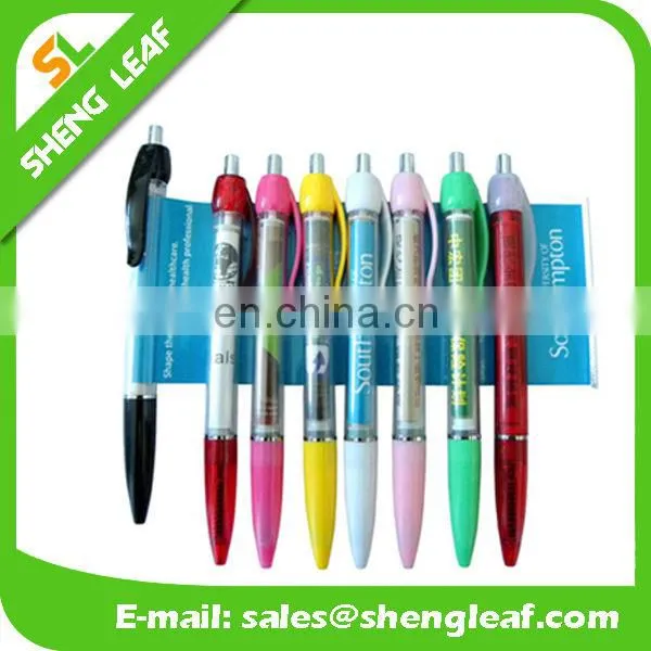 High def images of sublimation printed retractable flag pens