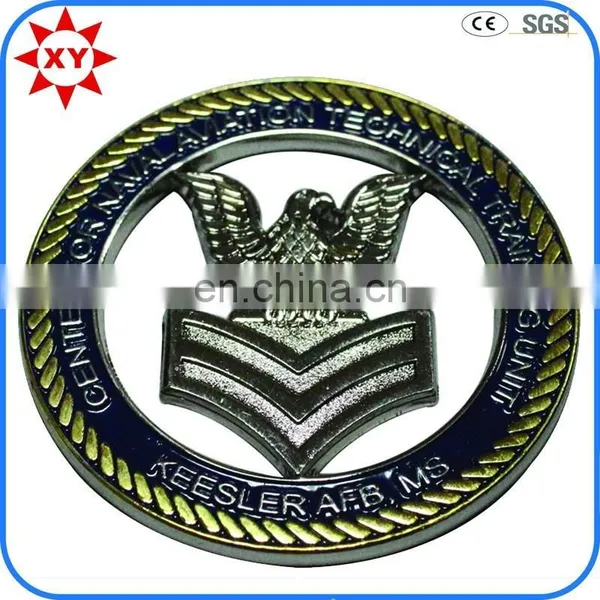 Custom Design Zinc Alloy Coated 3d Metal Coin photo-2
