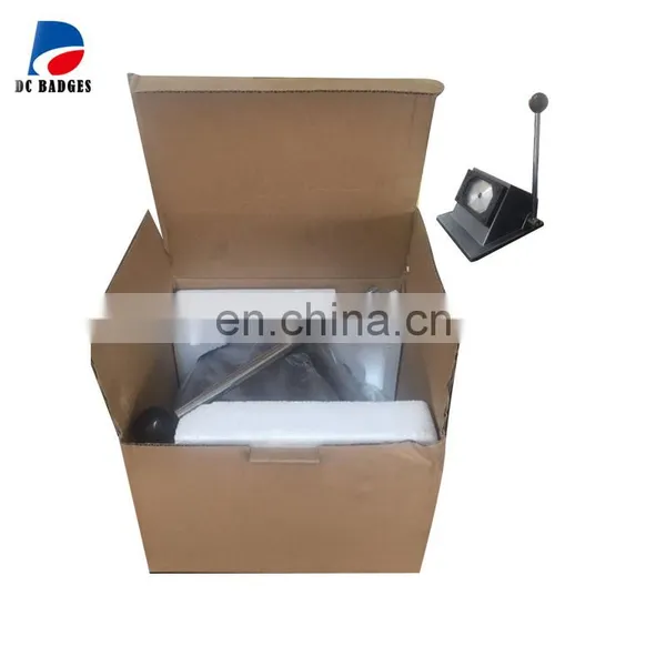 80*53mm Badge Paper Cutter Cutting Size 101*74mm Six Side Shape Paper Cutting Machine photo-3