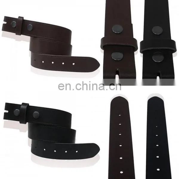 BEL8 Full Grain Leather Belt Strap Snap On Handmade to Measure Waist Size