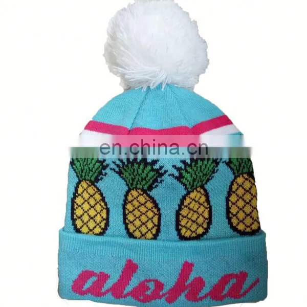 Wholesale Custom Acrylic Knitted Beanie With Logo Embroidery photo-3