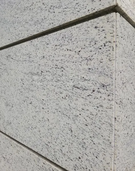 Brazil Granite Tiles Natural White Granite Slabs Cladding Exterior Stone Wall Facade Tiles Facades Panels Wall Tiles photo-2