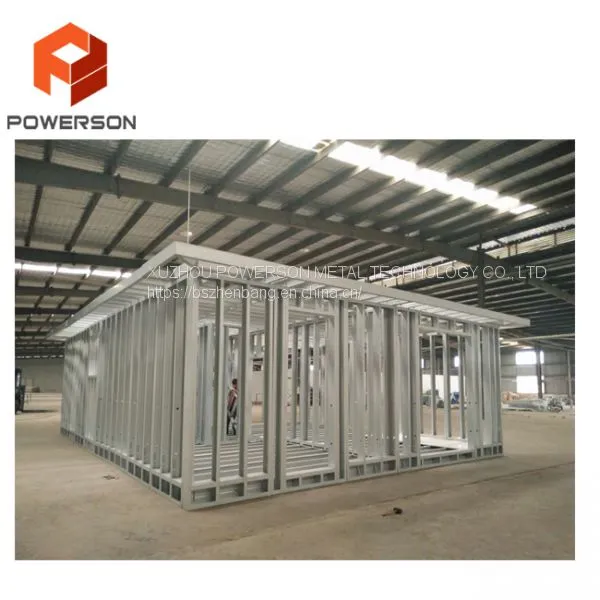 Prefabricated Container House Light Steel Villa Glass Wool for Prefab House photo-4