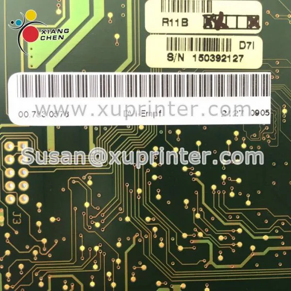 00.783.0576 Heidelberg Receiver Board for Display Heidelberg CD102 Hei'de'l'berg Offset Printing Machine Spare Parts