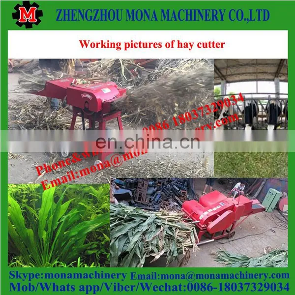 Whole Sale Low Price Hay Cutter Animal Forage Chopper Chaff Cutter for Animal photo-2