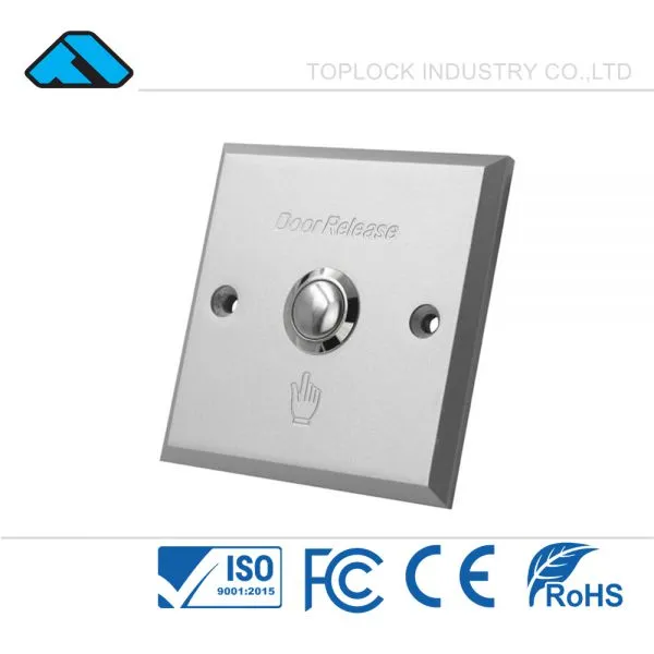 Security System Electric Door Exit Pushbutton For Door Phone System