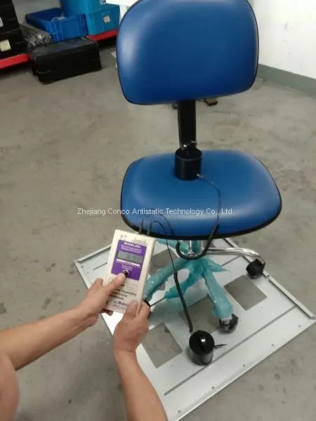 Blue Color Esd Adjustable Office Chair photo-4