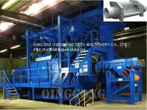 CONTINUOUS TUMBLE PASS-THRU SHOT BLAST MACHINE photo-2