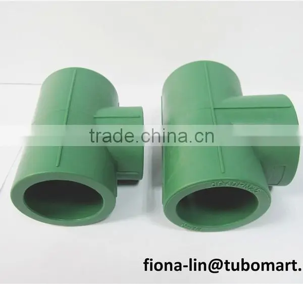 Ppr Tee Fittings for Plumbing Pipe Fittings From China Supplier of Yanshan Ppr Material photo-2