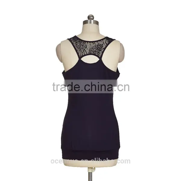 100% Nylon Knit Womens Tank Top photo-6