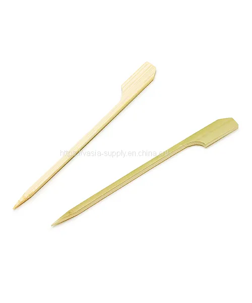 Yakitori Skewers Bamboo/bamboo Skewers 7 Inch Yakitori Custom Logo Paddle Skewers photo-2