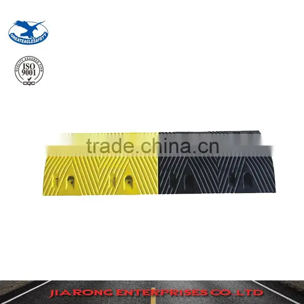 ISO 9001 Factory Recycled Rubber Traffic Speed Hump Hump SH004