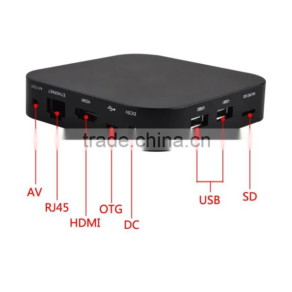 2013 Android 4.2 Smart tv Box Q7 Rk3188 Quad Core 1G DDR3 8GB NAND FLASH RJ45 Root Access Android 4.2 tv Box Support Arabic photo-4
