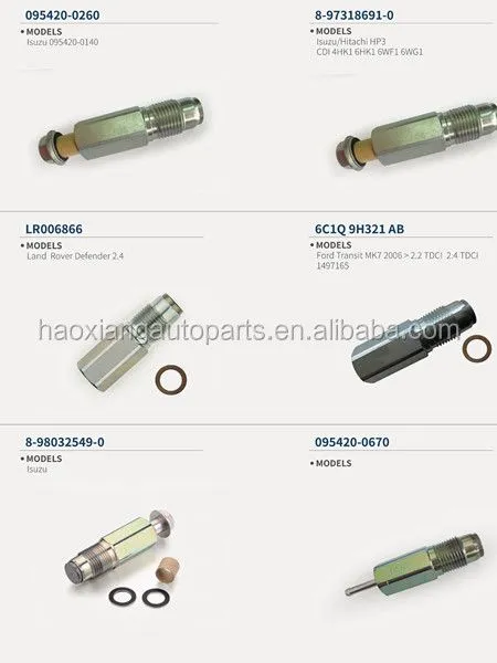 Common Rail Control/pressure Relief Valve OEM: 0445214112/17520-MA71A photo-3