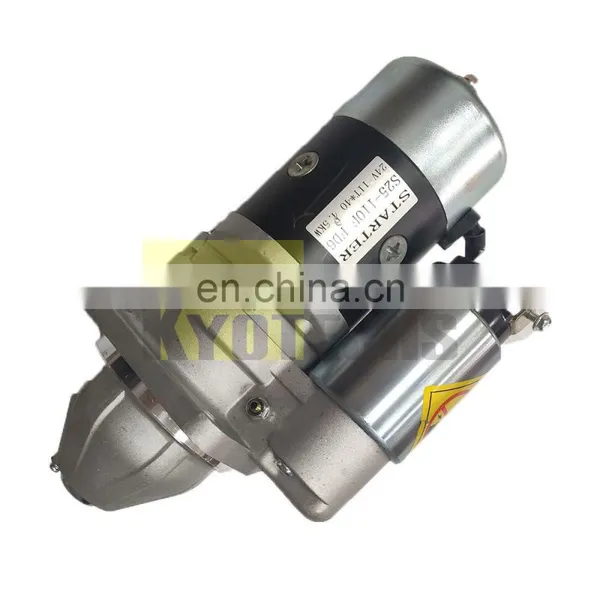 6D107 Starter Motor PC1250 24V 11T-12T 11KW 6008133680 6008133772 photo-3