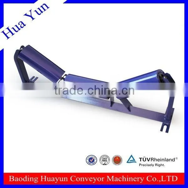 Baoding Huayun ISO Standard Belt Conveyor Parts With Idler Roller Pulley Bracket photo-3