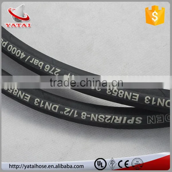Steel Wire Braided 2SC High Pressure Flexible Hydraulic Hose Manufacturer photo-4