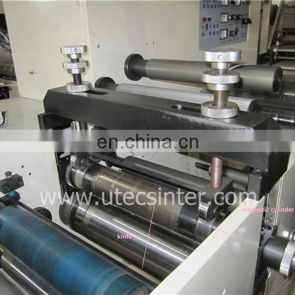 UTR320 UV Ink Contact Lens Label Flexo Printing Machine, Sequential Serial Date Number Sticker Flexographic Printer photo-2