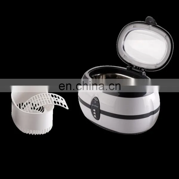 Automatic Sonic Vibrating Glasses Jewelry Digital Stainless Steel Hardware Parts Cleaning Ultrasonic Cleaner photo-3