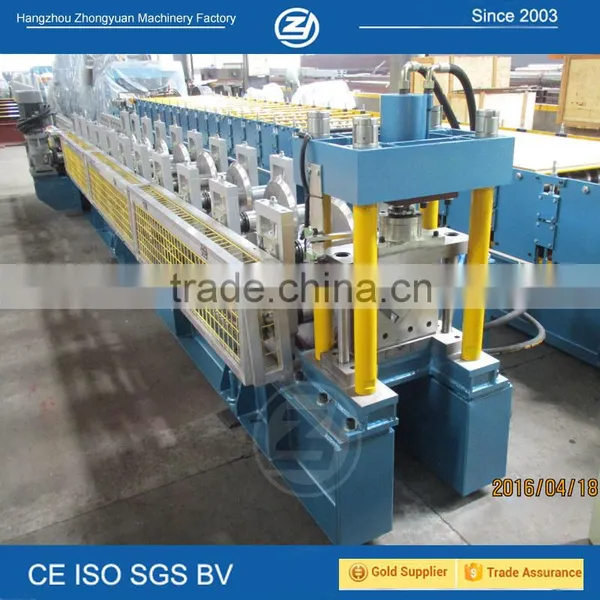 GI/PPGI/Stainless Steel L/V Shape Gutter Forming Machine photo-6