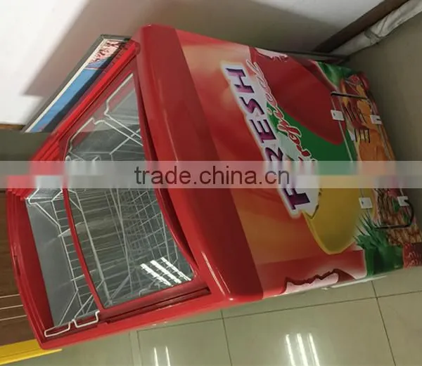 268L Supermarket Display Freezer With One Free Basket photo-4