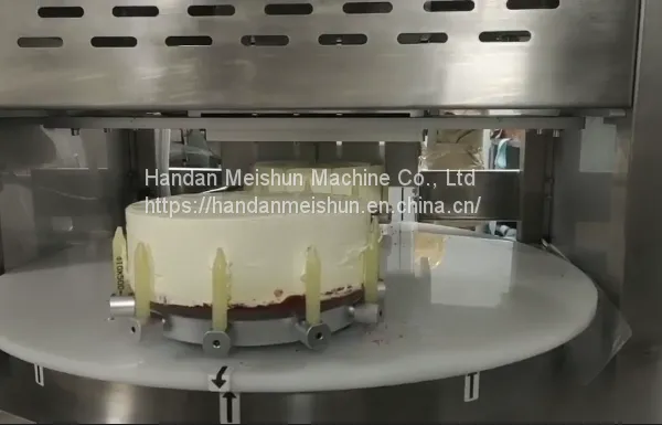 Ultrasonic Paper Insertion Cake Cutting Machine With Divider Inserts photo-4