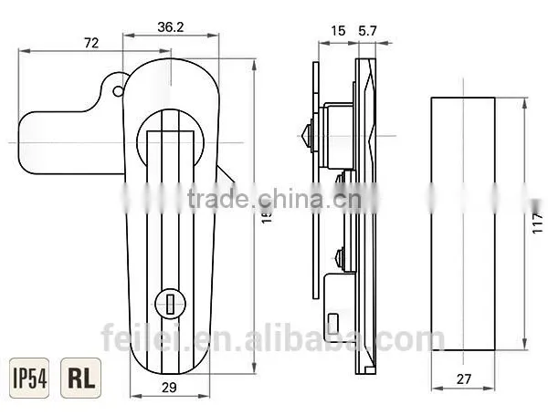 Flei Panel Lock for Cabinets photo-5