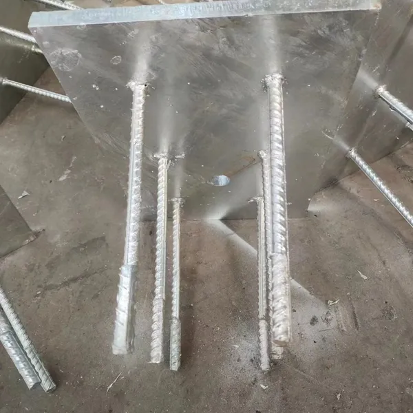 Q235B Pre Embedded Steel Plate Curtain Wall Construction Steel Structure Engineering Hot-dip Galvanized Pre Embedded Parts Rust Proof and Anti-corrosion Pre Embedded Plate photo-5