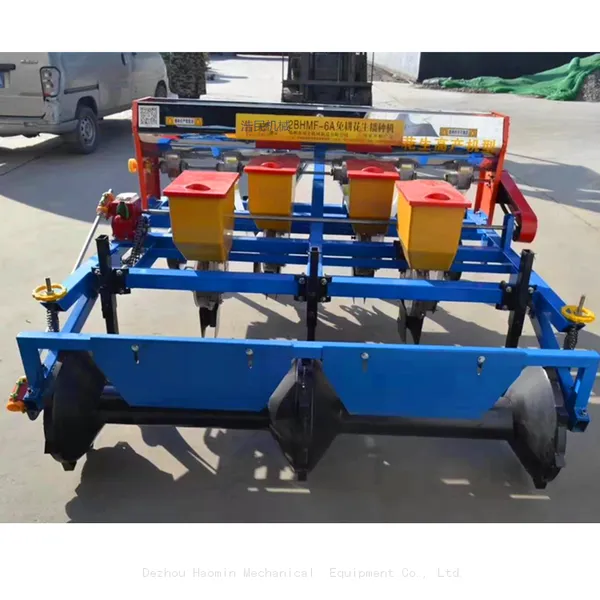 Walking Tractor Peanut Beans Seeder Double Rows Machine Broad Bean Seeder photo-5