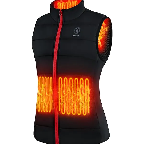 Cross-Border New Heating Usb Smart Outdoor Skiing Fashion For Men And Women Vest Jacket photo-2
