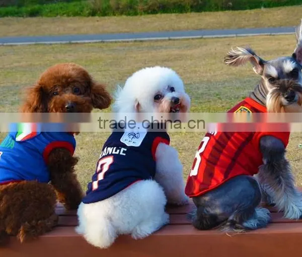Football Clothes Model World Cup Team Pet Dog Clothes Dog Dresses photo-4