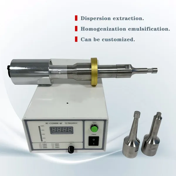 500w Ultrasonic Homogenizer Mixer Lab Small Portable Sonicator Condensation Ultrasonic Homogenizer photo-2