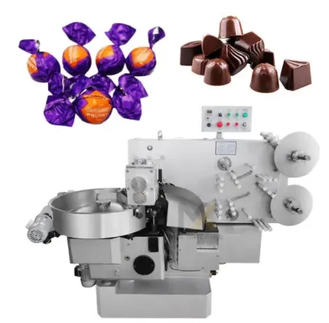 Candy Chocolate Single & Double Twist Packing Machine photo-4